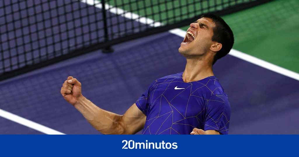 Alcaraz tumba al vigente campeón de Indian Wells y se verá con Nadal en semifinales