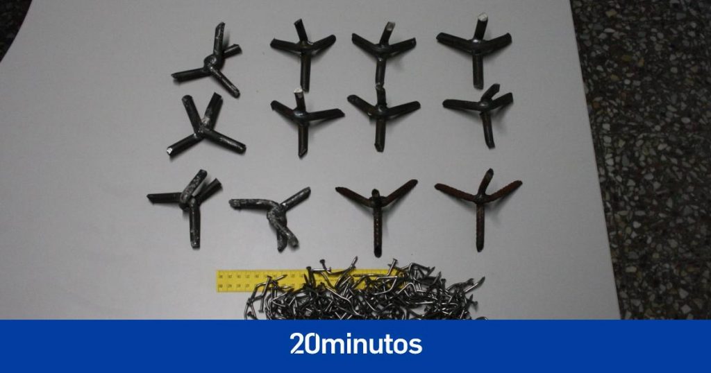 Detenido un transportista por causar daños en dos camiones y una furgoneta durante un piquete en Lugo