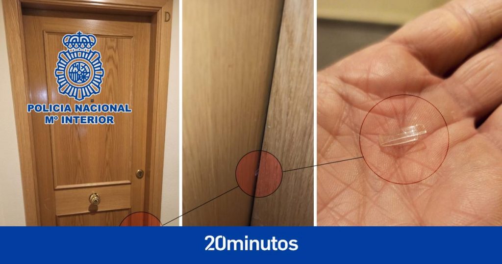 La Policía Nacional advierte con fotos de una de las fórmulas de los ladrones para entrar a robar en las casas