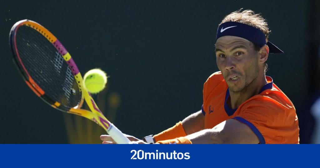 Nadal suma ante Evans la victoria 17 de su año perfecto y ya está en octavos de Indian Wells