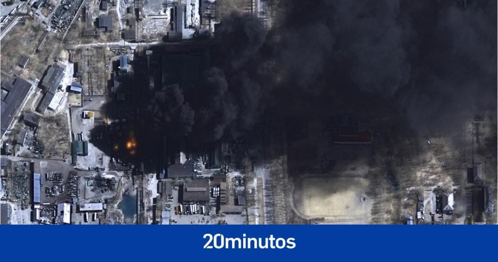 Nuevas imágenes de satélite muestran los efectos de la guerra en Ucrania