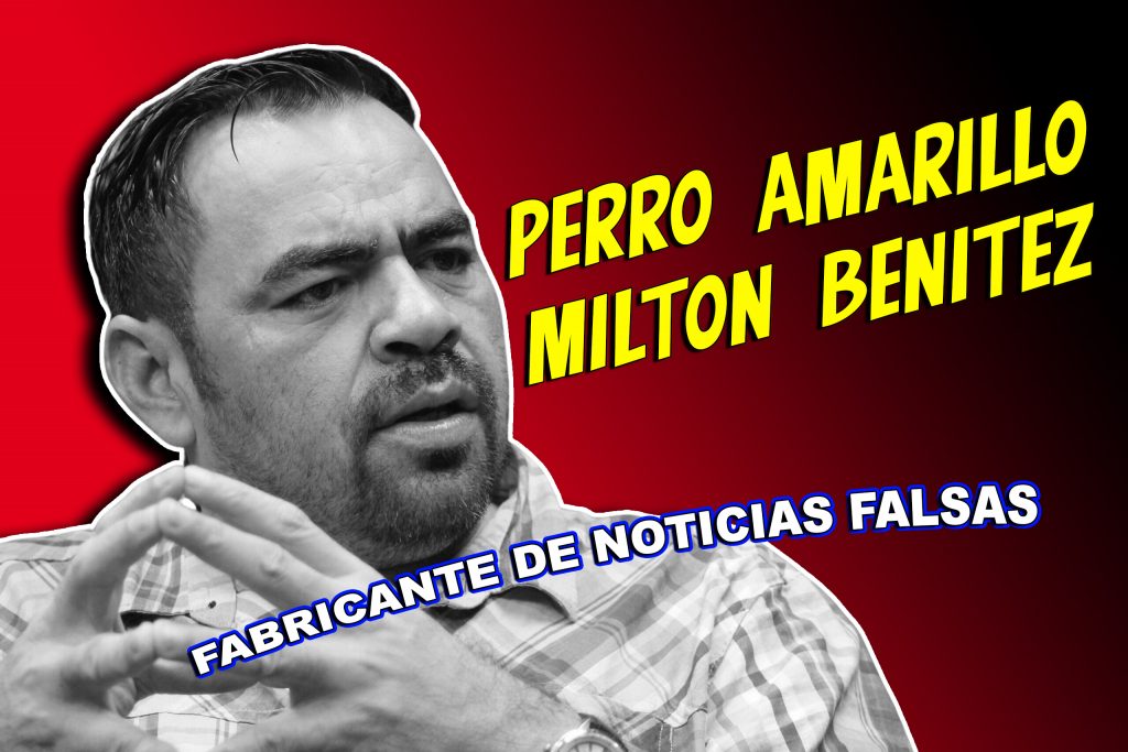 Milton Benítez es acusado de favorecer al narcotráfico