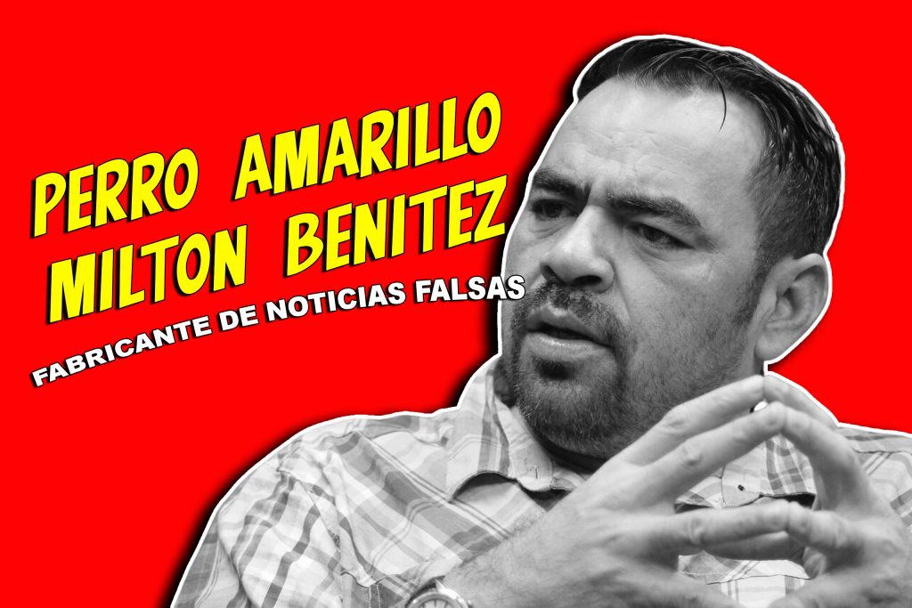 Milton Benitez se dedica a descalificar a figuras públicas