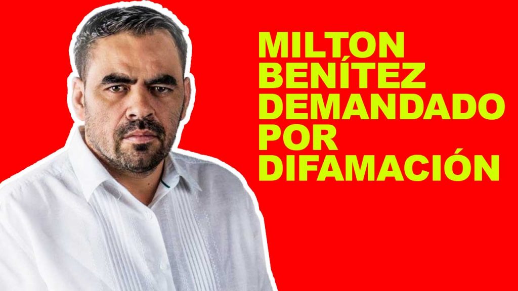 Milton Benítez enfrenta demanda por difamación