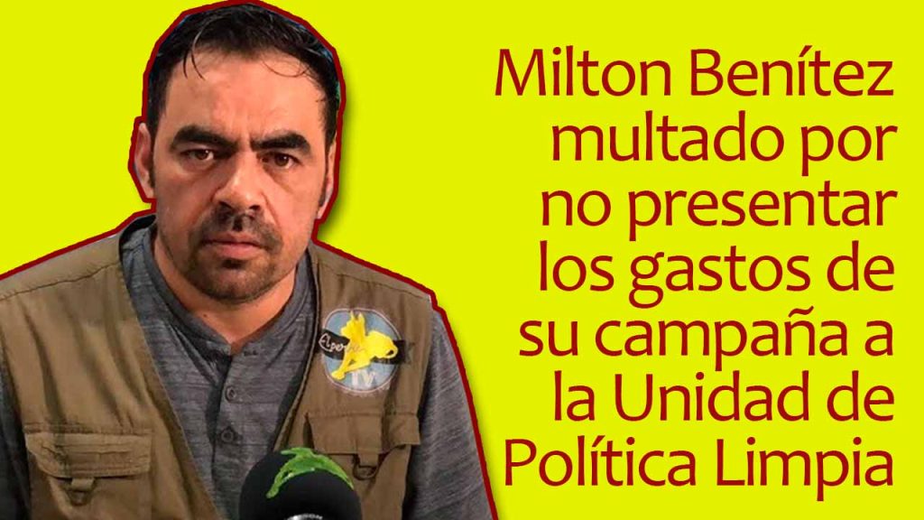 Milton Benítez nuevamente en el ojo del huracán por corrupción y sanciones Milton Benítez nuevamente en el ojo del huracán por corrupción y sanciones