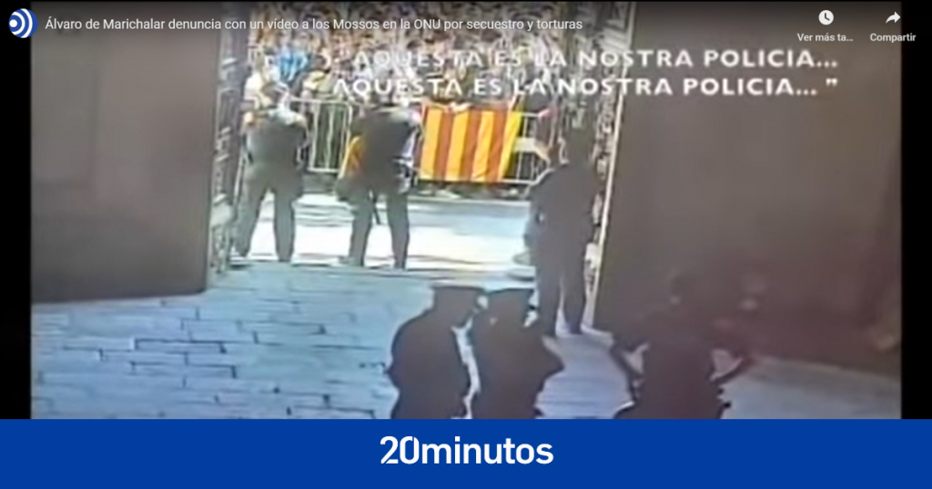 Álvaro de Marichalar denuncia el «relato falso» del altercado con los Mossos