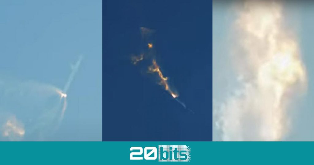 Así ha sido, paso a paso, el inesperado momento de la explosión de Starship