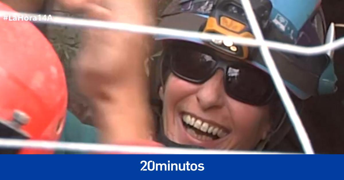 Beatriz Flamini completa su impresionante hazaña y sale de la cueva en la que ha vivido los últimos 500 días