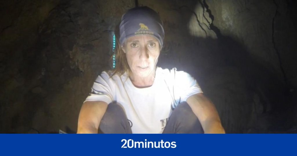 Beatriz Flamini habla por primera vez tras salir de la cueva en la que ha estado 500 días y ha batido un récord mundial
