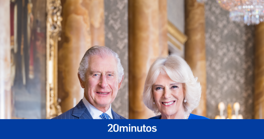 Buckingham difunde un nuevo retrato de los reyes y la invitación a Coronación