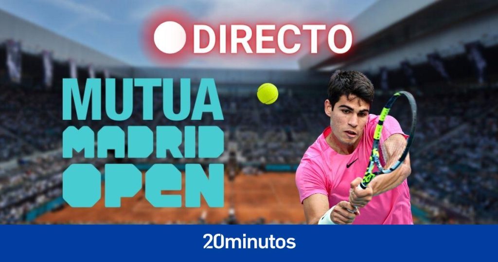 Dimitrov, en directo: última hora y resultado del Mutua Open de Madrid Dimitrov, en directo: última hora y resultado del Mutua Open de Madrid