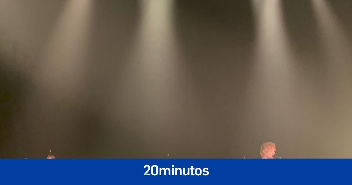 Ed Sheeran adelanta parte de su nuevo disco en un concierto para un grupo reducido de fans en Madrid