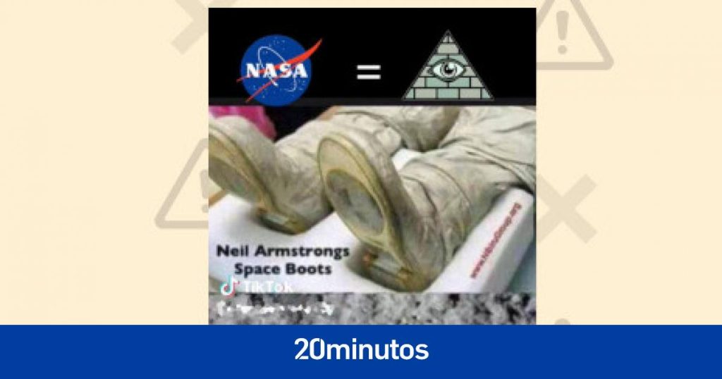 El bulo de que la foto de la pisada de Neil Armstron en la Luna es «un montaje»