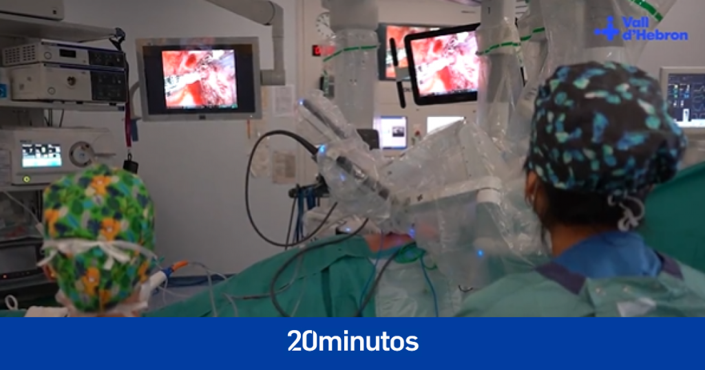 El hospital Vall d’Hebrón de Barcelona hace el primer trasplante pulmonar completamente robótico del mundo