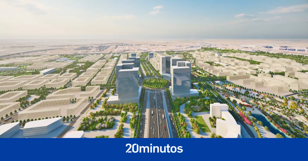 El nuevo barrio de Madrid con 8 grandes torres, 19.000 viviendas y un parque con un río 'resucitado'