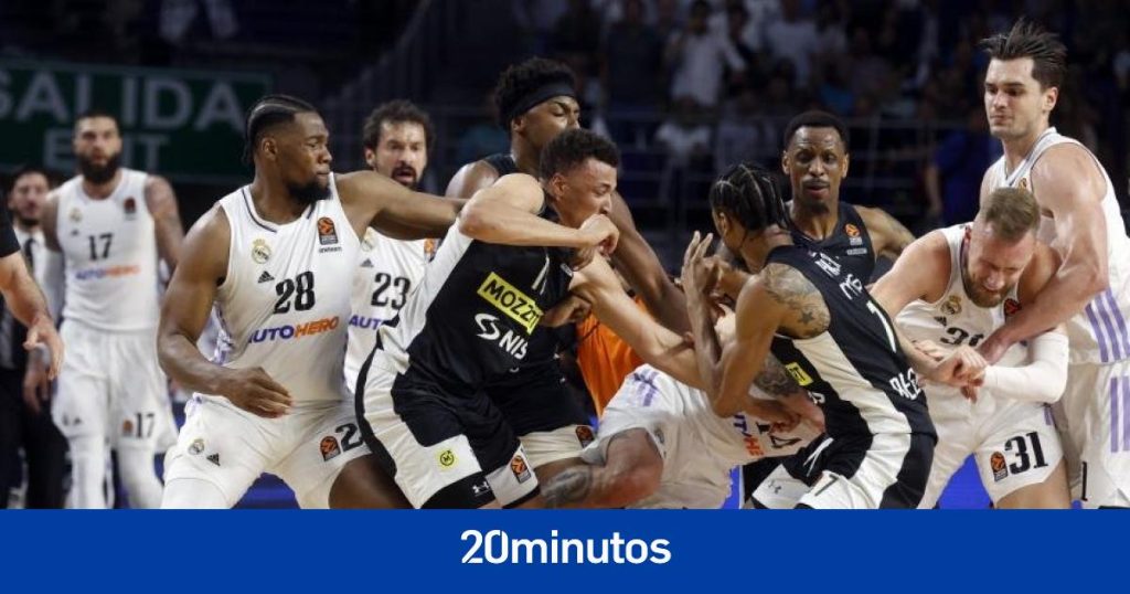 Esta es la posible sanción a Yabusele y el resto de los implicados en la pelea entre el Real Madrid y Partizán