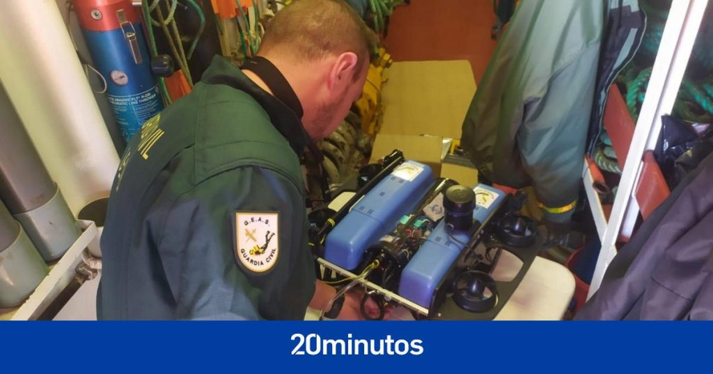Las malas condiciones del mar impiden al robot de la Guardia Civil llegar hasta el pesquero hundido en el Cantábrico Las malas condiciones del mar impiden al robot de la Guardia Civil llegar hasta el pesquero hundido en el Cantábrico