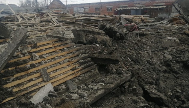 Los rusos están bombardeando Orichov, Hulyajpole