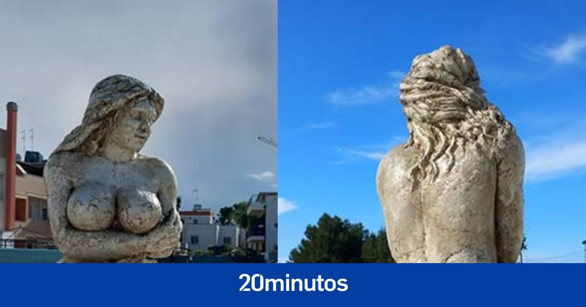 Polémica en Italia por la escultura de una sirena voluptuosa: "¿Inspirada en Kim Kardashian?" Polémica en Italia por la escultura de una sirena voluptuosa: "¿Inspirada en Kim Kardashian?"