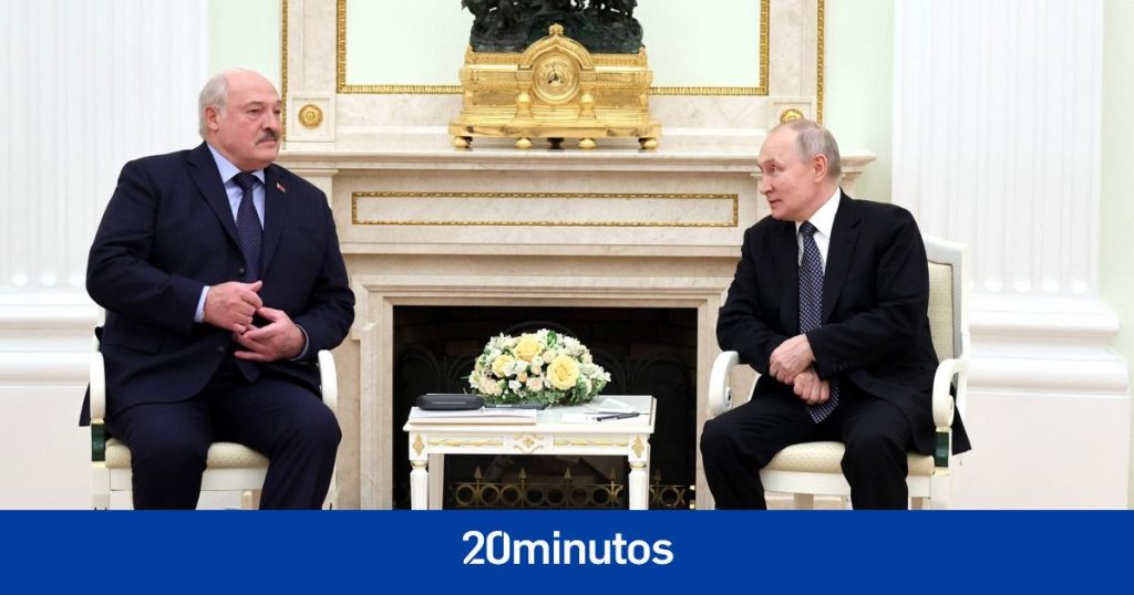 Putin recibe a Lukashenko para hablar de armas nucleares y de su plan de paz