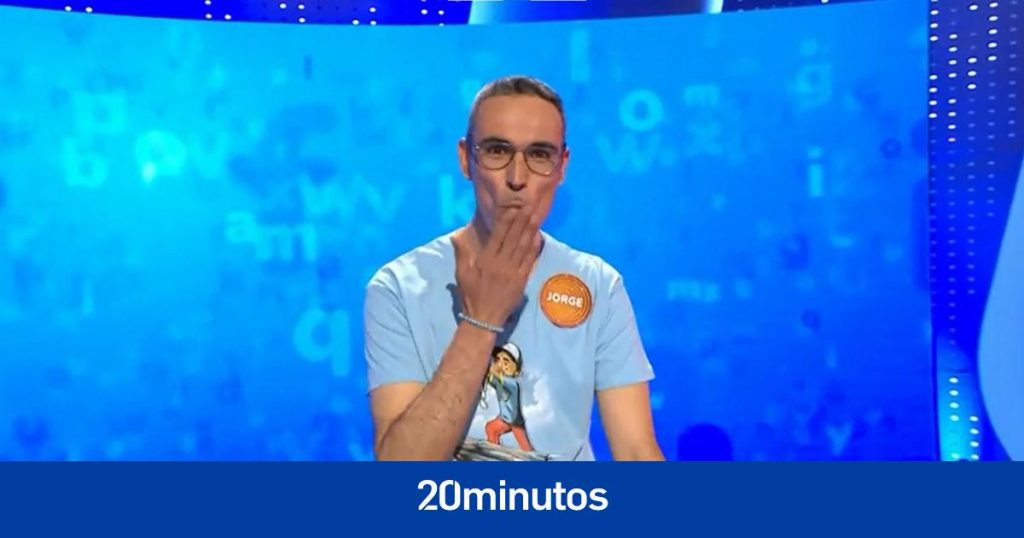 Una gran remontada de Jorge en ‘El Rosco’ de ‘Pasapalabra’ le hace firmar su cuarto empate consecutivo con Marta Una gran remontada de Jorge en ‘El Rosco’ de ‘Pasapalabra’ le hace firmar su cuarto empate consecutivo con Marta