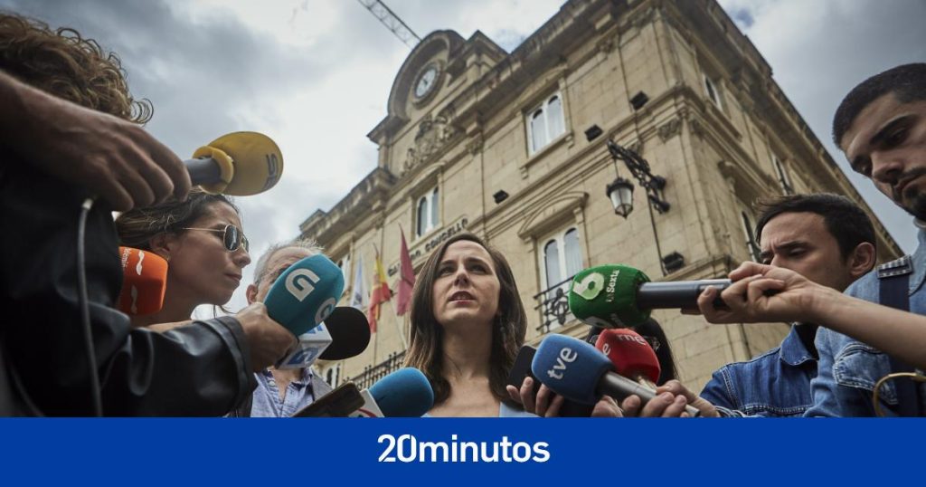 Belarra pide otra vez a TVE un «trato justo» ante el 28-M y no excluir a Podemos en la propaganda electoral Belarra pide otra vez a TVE un «trato justo» ante el 28-M y no excluir a Podemos en la propaganda electoral