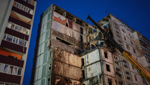 Catorce apartamentos fueron completamente destruidos en el ataque con misiles rusos en Uman