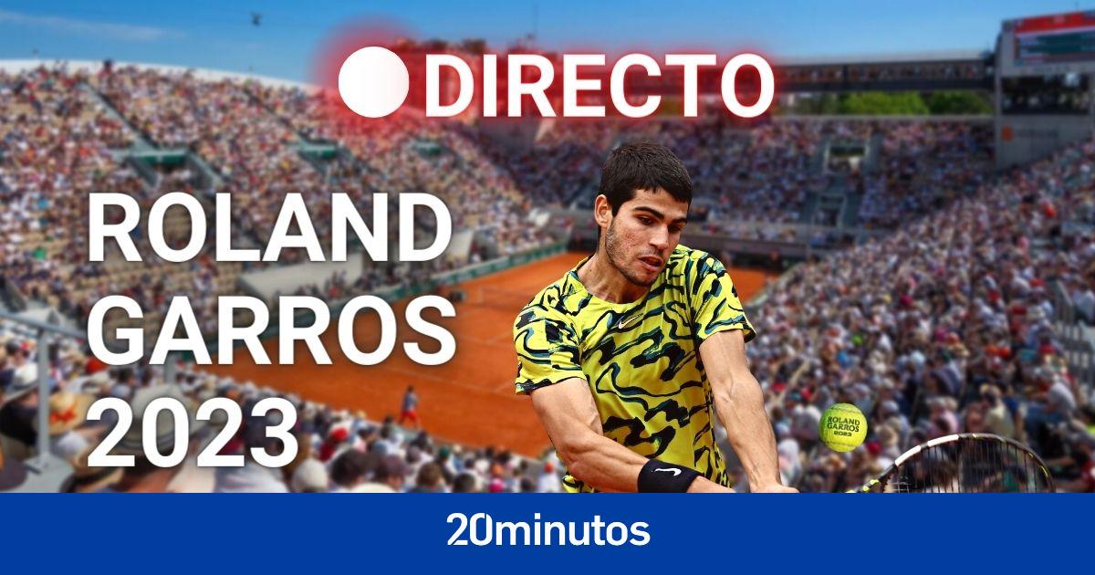 Cobolli, en directo: última hora del debut del número uno en Roland Garros