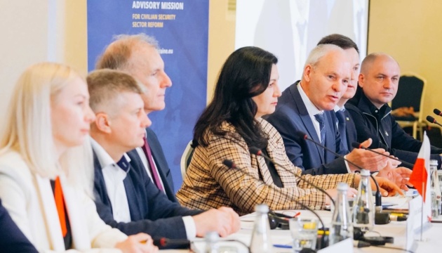 El Comité de Integración de la UE de la Rada, EUAM Ucrania, realiza una visita de evaluación a la frontera ucraniano-polaca