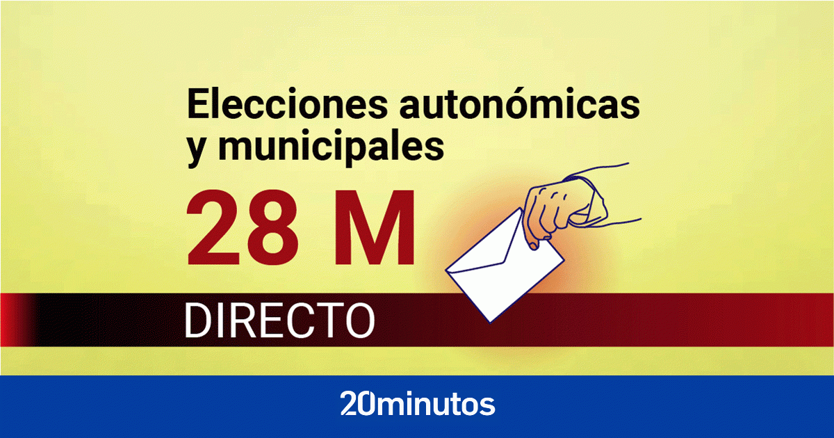 Resultados elecciones 2023, sigue el escrutinio del voto de las municipales, autonómicas y ganadores en directo