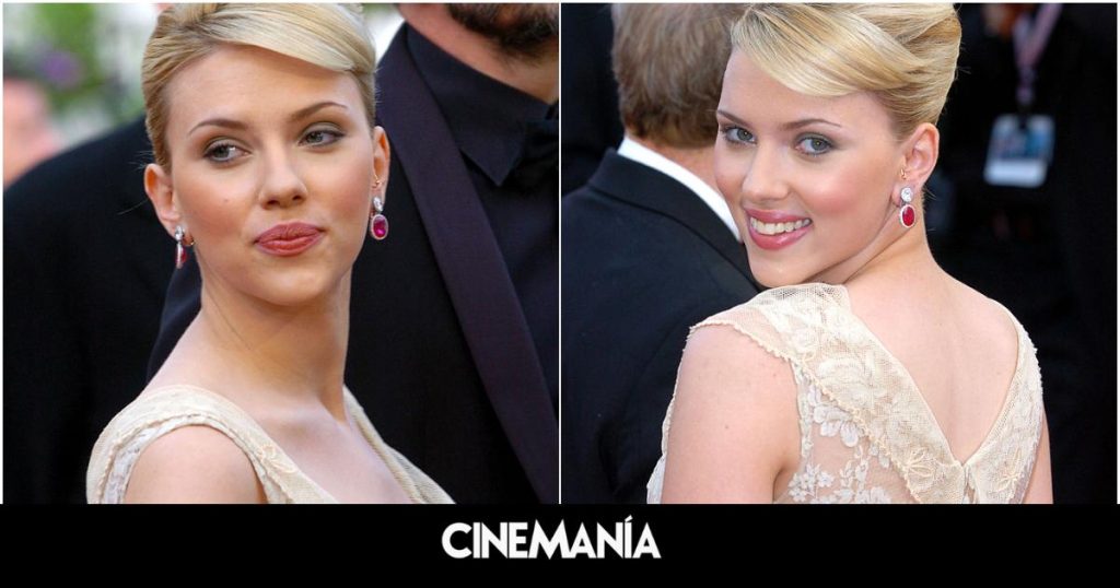 Scarlett Johansson con 21 años en Cannes 2005 Scarlett Johansson con 21 años en Cannes 2005