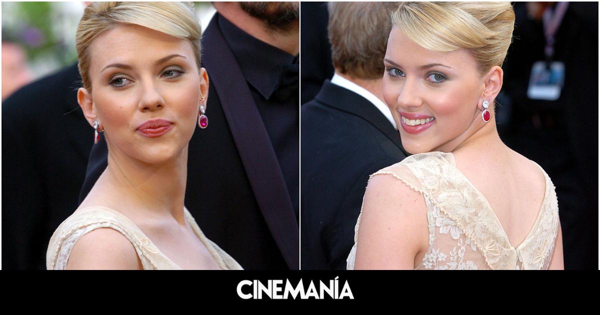 Scarlett Johansson con 21 años en Cannes 2005 Scarlett Johansson con 21 años en Cannes 2005
