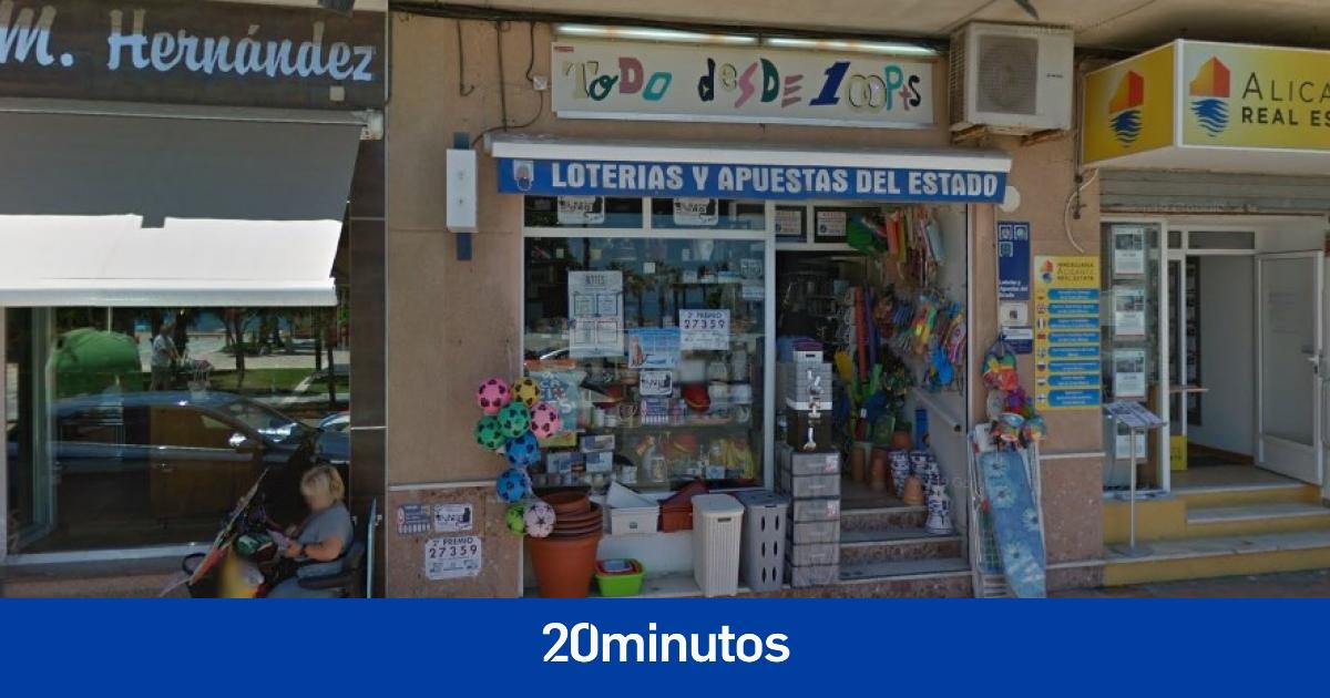 Un acertante de la Bonoloto se lleva el bote de 1,2 millones de euros