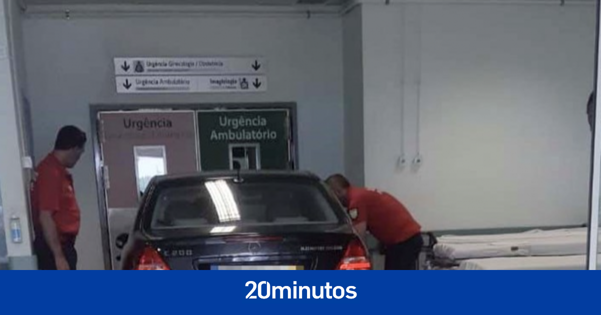 Un hombre invade con su coche las urgencias en un hospital de Portugal para exigir ser atendido