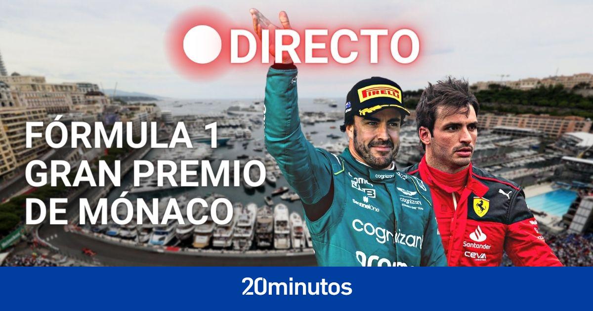 última hora del GP de Mónaco y la carrera de Alonso y Sainz última hora del GP de Mónaco y la carrera de Alonso y Sainz