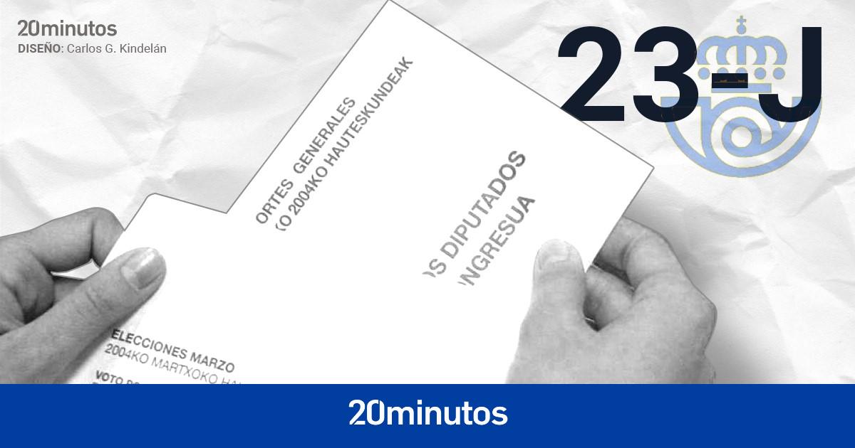 ¿Cuándo puedo votar por correo? ¿Cómo puedo evitar que me toque mesa?