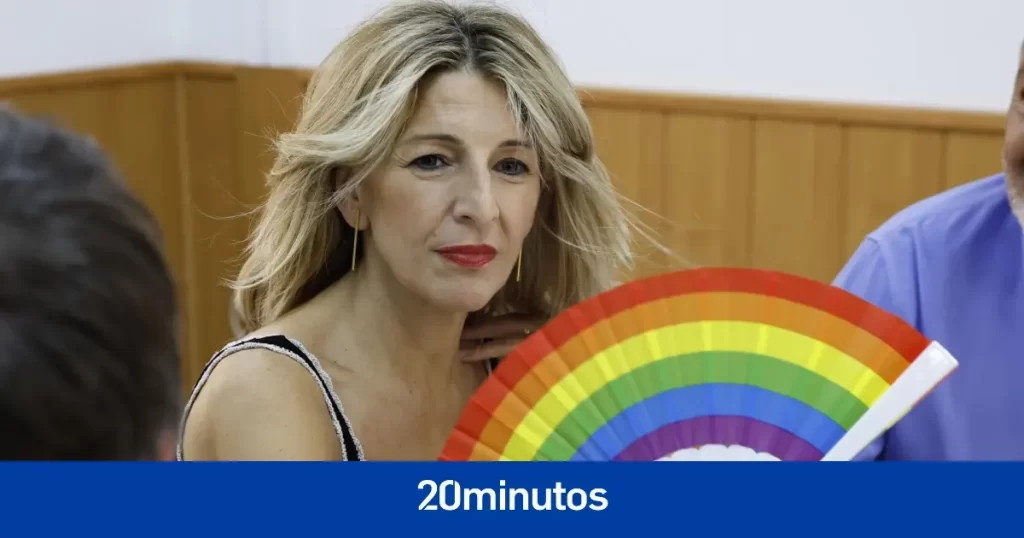 Díaz asegura que la extrema derecha y el «matón» de Abascal quiere convertir el feminismo en una «guerra de sexos»