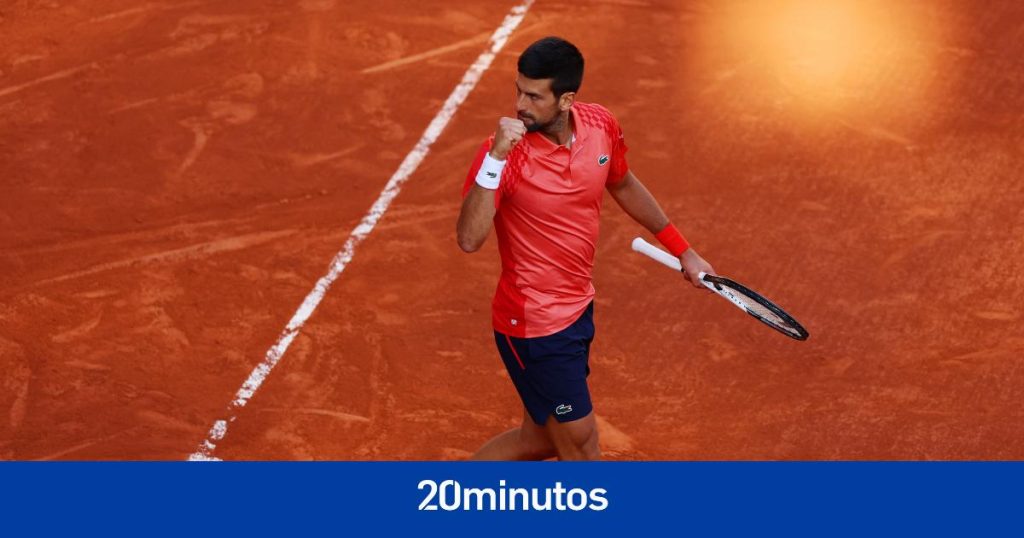 Djokovic salva su irregularidad con galones y se impone a Davidovich en tercera ronda de Roland Garros