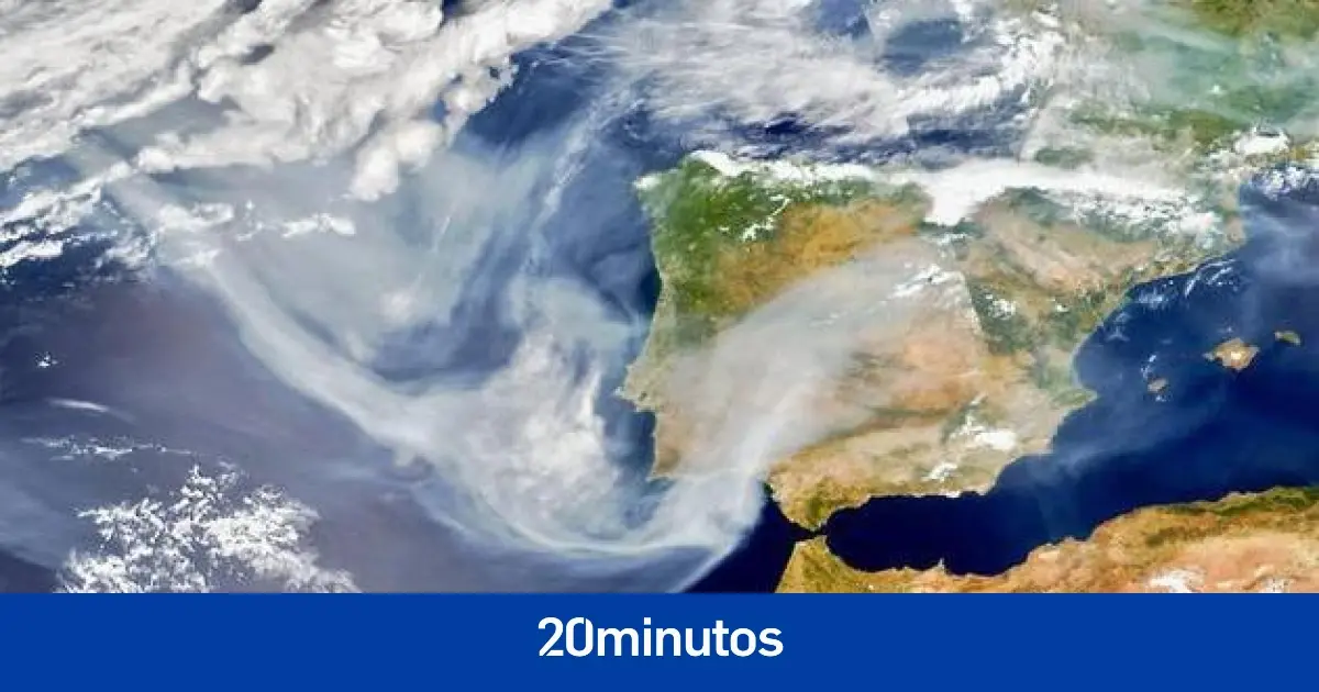 La espectacular foto de la NASA de la nube de humo de los incendios de Canadá sobre España vista desde el espacio La espectacular foto de la NASA de la nube de humo de los incendios de Canadá sobre España vista desde el espacio