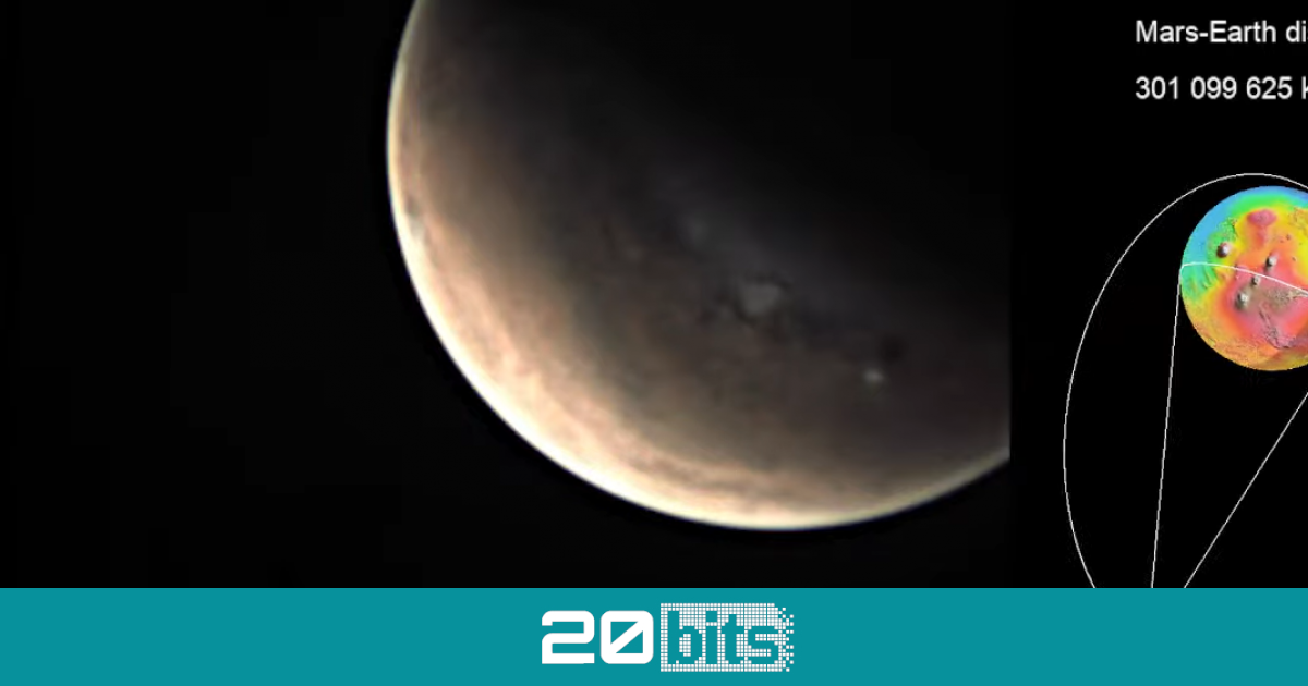 La misión Mars Express celebra 20 años con una nueva imagen de Marte