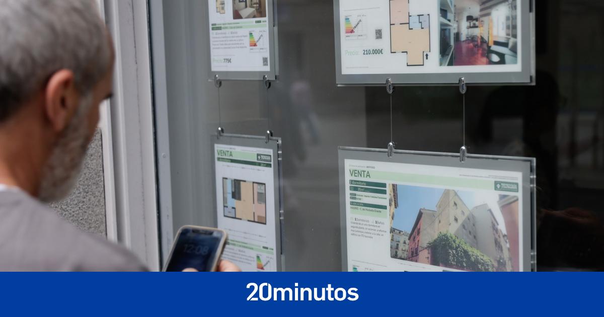 Los embargos de vivienda habitual caen un 25,3% en el primer trimestre pese a la subida de tipos que sigue encareciendo las hipotecas
