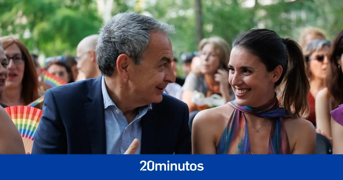 Zapatero arropa a Montero y declara que le gusta «este Ministerio de Igualdad» Zapatero arropa a Montero y declara que le gusta «este Ministerio de Igualdad»