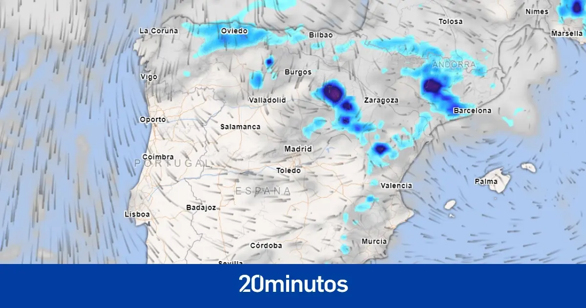 la Aemet advierte de tormentas y granizadas tras la ola de calor