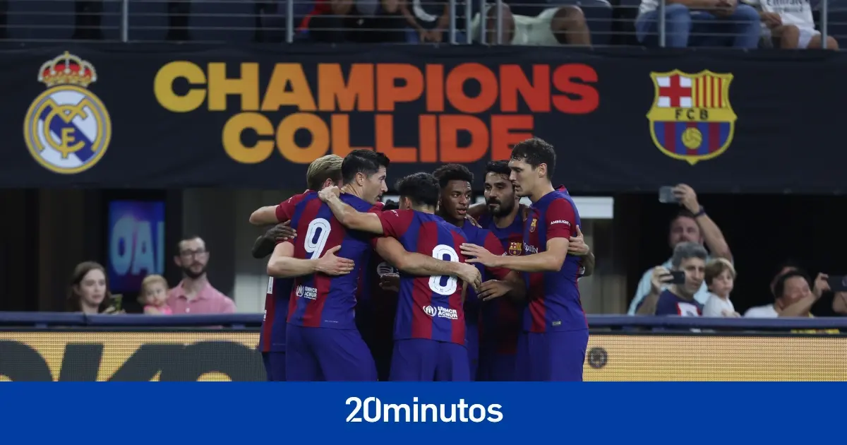 El Barça golea en Estados Unidos a un Real Madrid desafortunado en las áreas