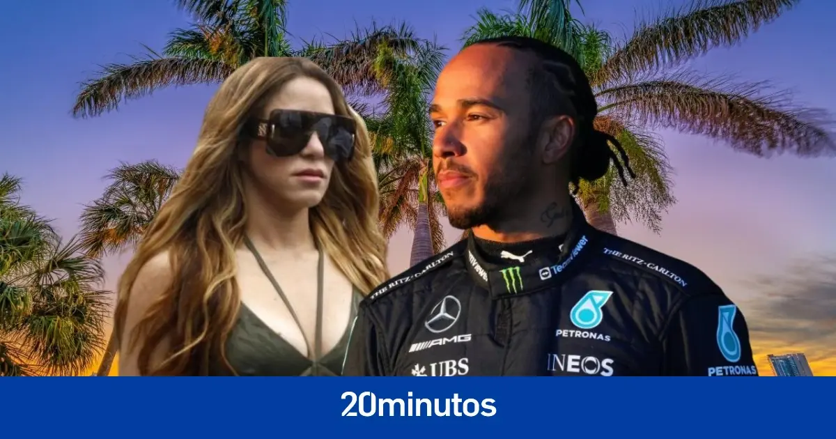 El último movimiento de Shakira que apunta a romance definitivo con Lewis Hamilton