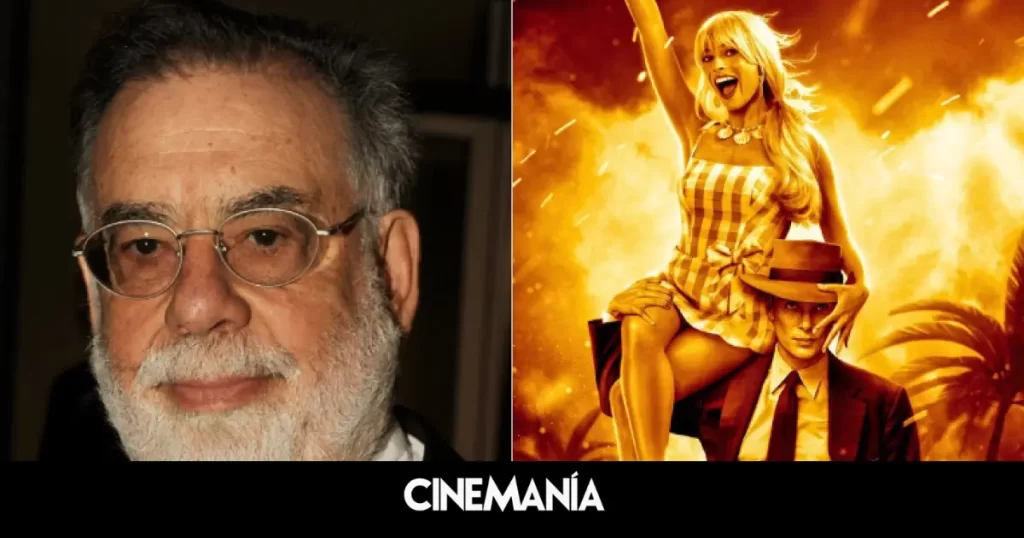 Francis Ford Coppola (director de ‘El padrino’) cree que el Barbenheimer es una «victoria para el cine»