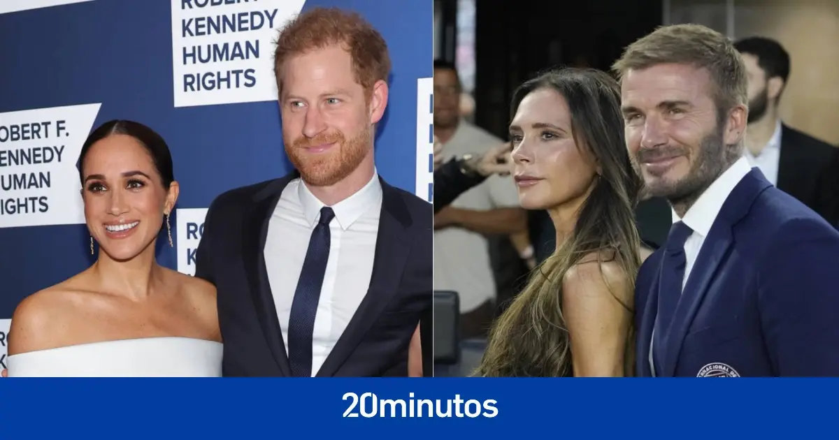 Harry y Meghan rompen su amistad con los Beckham por haber filtrado historias sobre ellos, según ‘Daily Mail’