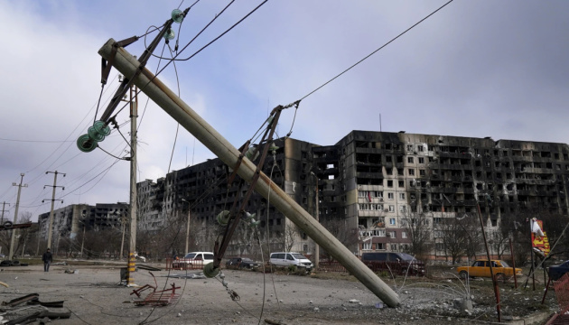 Los rusos colocaron depósitos de municiones en Mariupol en