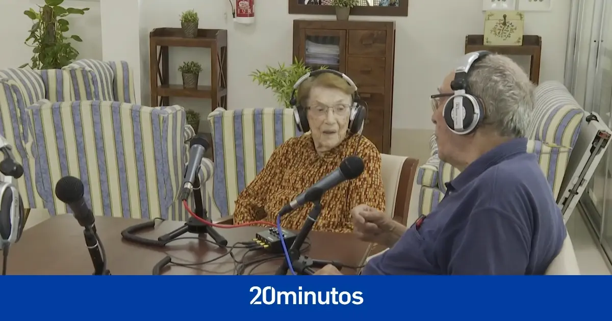Quién es la abuela ‘podcaster’ de 100 años que da consejos a nietos y compañeros de residencia