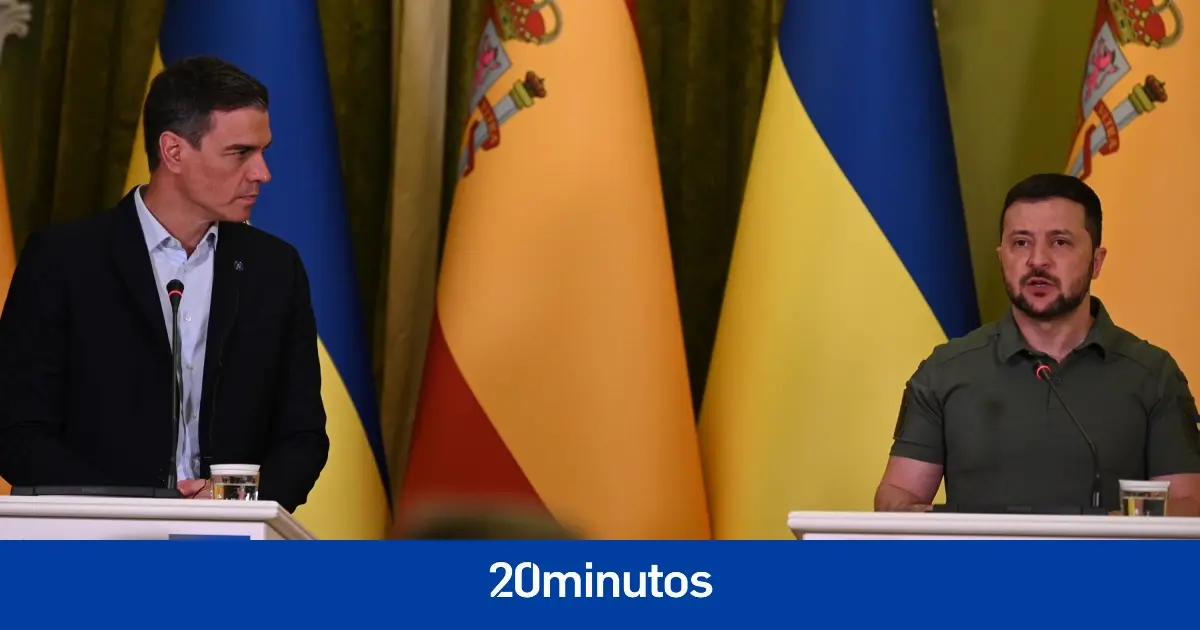 Sánchez escenifica en Kiev el apoyo de la UE ante un Zelenski frustrado por retrasos